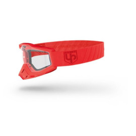 UP DESIGN MASCHERA UP DESIGN BOLD RED - LENTE TRASPARENTE