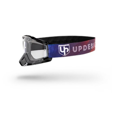 UP DESIGN MASCHERA UP DESIGN BOLD PATTERN - LENTE TRASPARENTE
