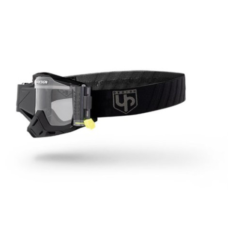 UP DESIGN MASCHERA UP DESIGN BOLD FILM SYSTEM BLACK - LENTE TRASPARENTE