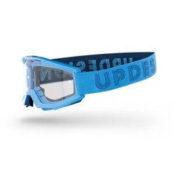 UP DESIGN MASCHERA UP DESIGN DYNAMITE CYAN - LENTE TRASPARENTE