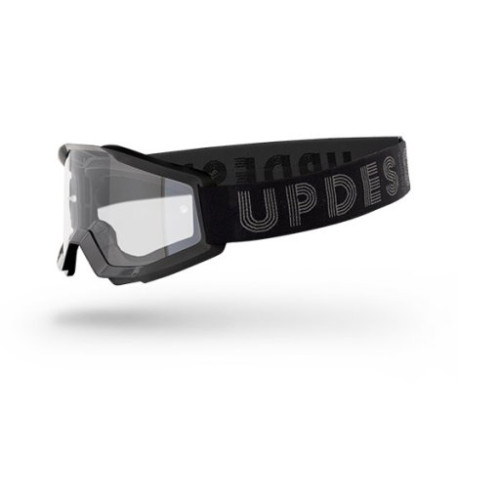 UP DESIGN MASCHERA UP DESIGN DYNAMITE BLACK - LENTE TRASPARENTE