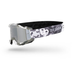 UP DESIGN MASCHERA UP DESIGN DYNAMITE BLACK CAMO - LENTE A SPECCHIO