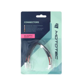 MOTOTEC COPPIA DI CONNETTORI PER INDICATORI DI DIREZIONE MV AGUSTA/DUCATI (TYPE 1)