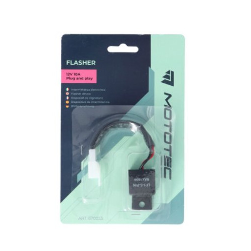 MOTOTEC INTERMITTENZA ELETTRONICA PLUG & PLAY - 12V - 10A