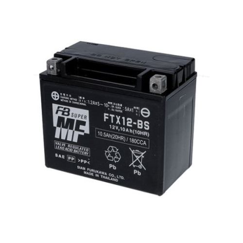 BATTERIA FURUKAWA FTX12-BS 12V-10AH(ATTIVATA - ACTIVATED)