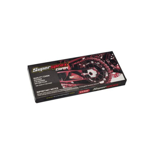 CATENA SUPERSPROX 525 (Black & Black) - 114 MAGLIE - CON RIVETTO