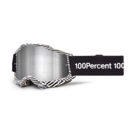 100% MASCHERA 100% ACCURI 2 SAMBA - LENTE A SPECCHIO ARGENTO