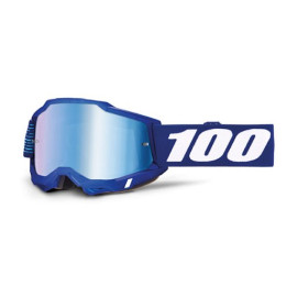 100% MASCHERA 100% ACCURI 2 2028 - LENTE A SPECCHIO BLU