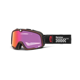100% MASCHERA 100% BARSTOW ERBAN - LENTE A SPECCHIO ROSSA
