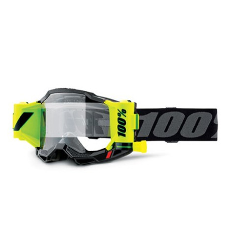 100% MASCHERA 100% ACCURI 2 FORECAST BLACK - LENTE TRASPARENTE