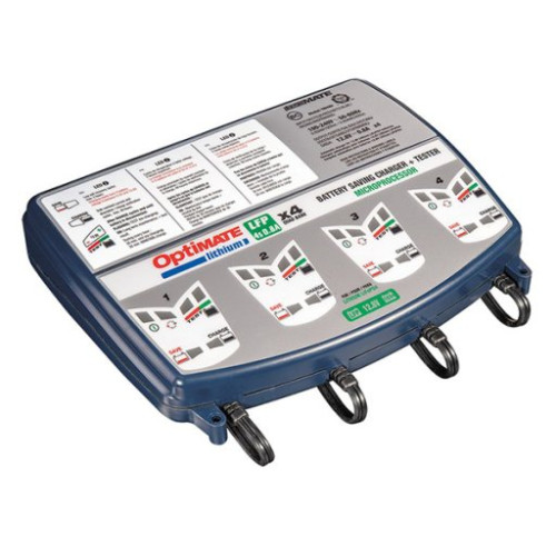 TECMATE CARICABATTERIE OPTIMATE LITHIUM 4S X 4 QUAD BANK