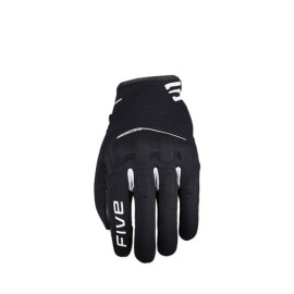 FIVE GLOVES GUANTI FIVE RS4 EVO BLACK/WHITE (S)