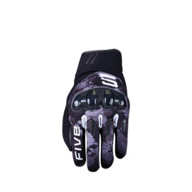 FIVE GLOVES GUANTI FIVE RSX CAMO BLACK/WHITE (L)