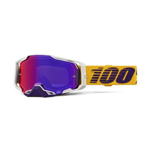 100% MASCHERA 100% ARMEGA DIFENBAK - LENTE A SPECCHIO VIOLA