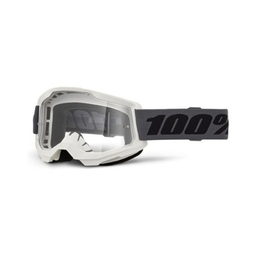 100% MASCHERA 100% STRATA 2 GREY - LENTE TRASPARENTE