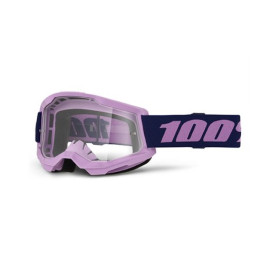 100% MASCHERA 100% STRATA 2 PURPLE - LENTE TRASPARENTE