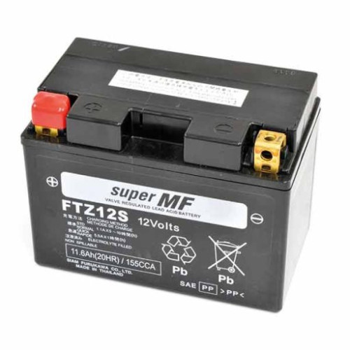 BATTERIA FURUKAWA FTZ12S 12V-11AH (SIGILLATA ATTIVATA - FACTORY SEALED)