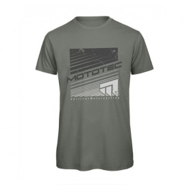 MOTOTEC T-SHIRT MOTOTEC NOMAD MILLENNIAL KHAKI (TAGLIA: L)