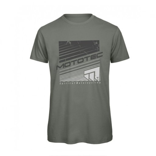 MOTOTEC T-SHIRT MOTOTEC NOMAD MILLENNIAL KHAKI (TAGLIA: L)