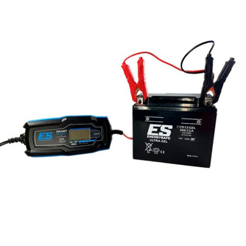 ENERGY SAFE CARICABATTERIE ENERGYSAFE 12V SMART DUO 4A