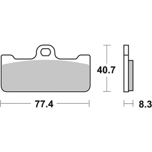 SBS SET PASTIGLIE FRENO SBS 695RST