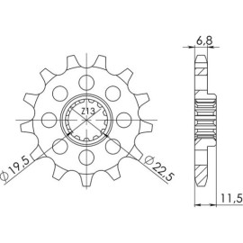 PIGNONE P428 - Z16 (DIS.22201)