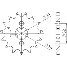 PIGNONE P428 - Z14 (DIS.21211)