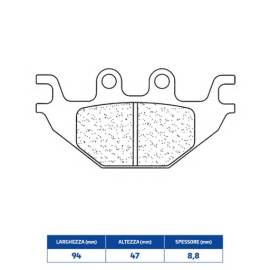 SET PASTIGLIE FRENO CL BRAKES 1147X59