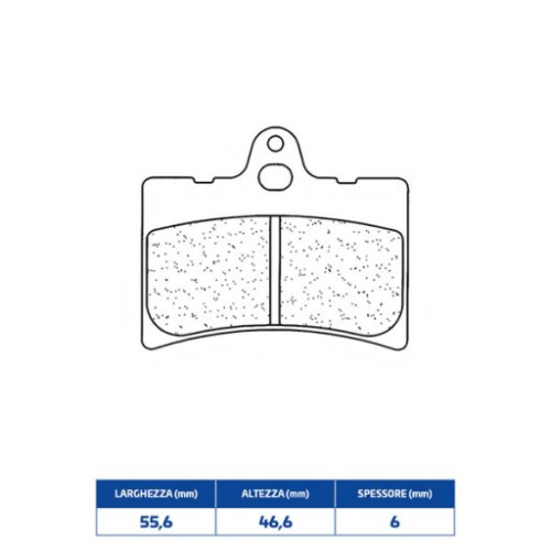 SET PASTIGLIE FRENO CL BRAKES 2601S4
