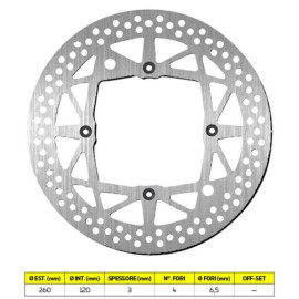 DISCO FRENO SBS 5109