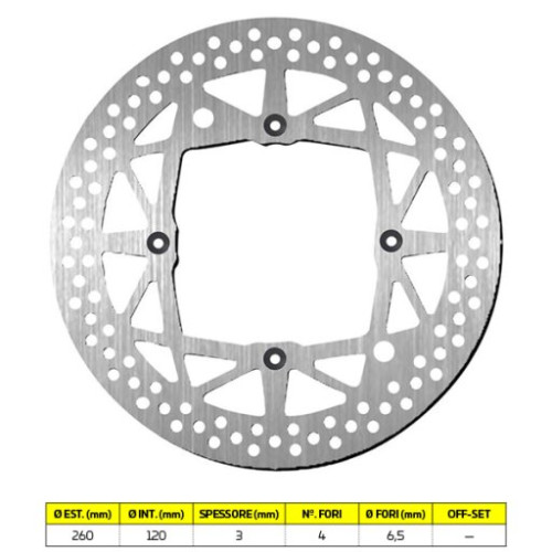 DISCO FRENO SBS 5109