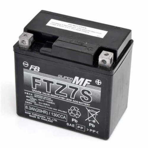 BATTERIA FURUKAWA FTZ7S 12V-6AH (SIGILLATA ATTIVATA - FACTORY SEALED)