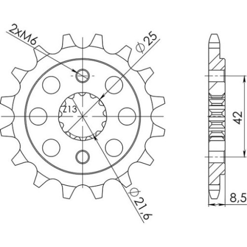 PIGNONE P520 - Z15 (DIS.24501)