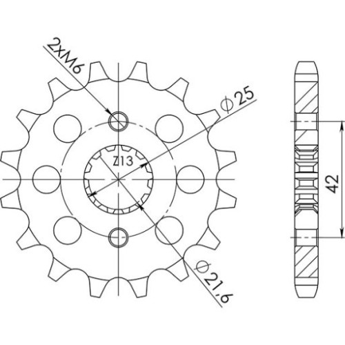 PIGNONE P530 - Z15 (DIS.28400)