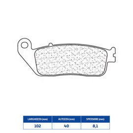 SET PASTIGLIE FRENO CL BRAKES 3003MSC
