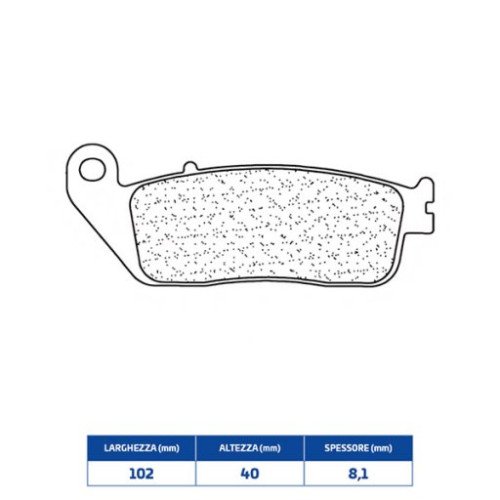 SET PASTIGLIE FRENO CL BRAKES 3003MSC