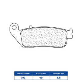 SET PASTIGLIE FRENO CL BRAKES 3065MSC
