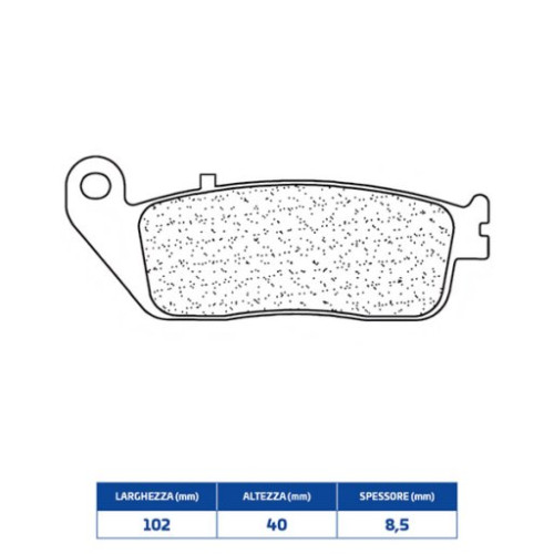 SET PASTIGLIE FRENO CL BRAKES 3065MSC