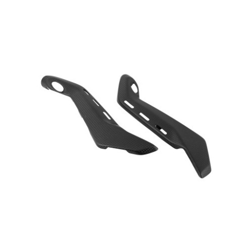 LIGHTECH Fianchetti Sotto Serbatoio In Carbonio - Opaco (Coppia)