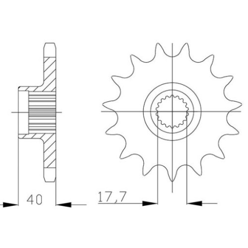 PIGNONE P420 - Z17 (DIS.94113)