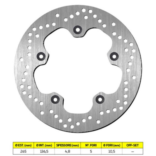 DISCO FRENO SBS 5015
