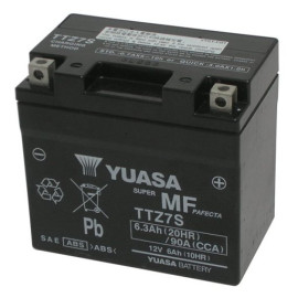 BATTERIA YUASA TTZ7S 12V-6AH (SIGILLATA ATTIVATA - FACTORY SEALED)