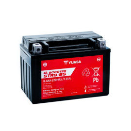 BATTERIA YUASA STR9-BS 12V-8AH (SIGILLATA CON ACIDO A CORREDO)