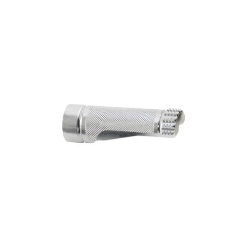 LIGHTECH Poggiapiede Fisso Pedana Lung. 75 mm / ø 26 mm (M8)