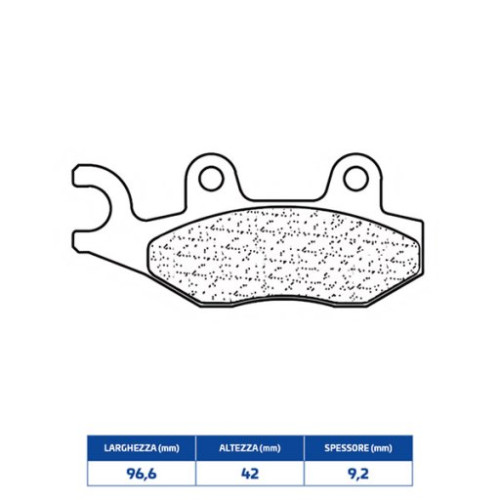 SET PASTIGLIE FRENO CL BRAKES 3078SC