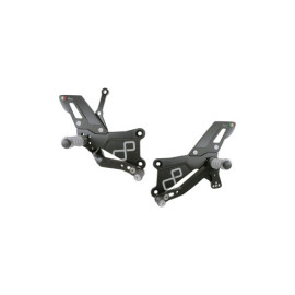 LIGHTECH Pedane Regolabili Con Poggia Piedi Fissi - TRACK USE