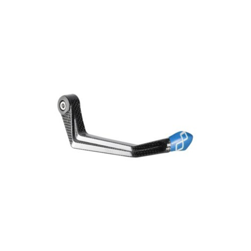 LIGHTECH Protezione Leva Freno in Carbonio/ Terminale Colorato - Interasse 132 mm