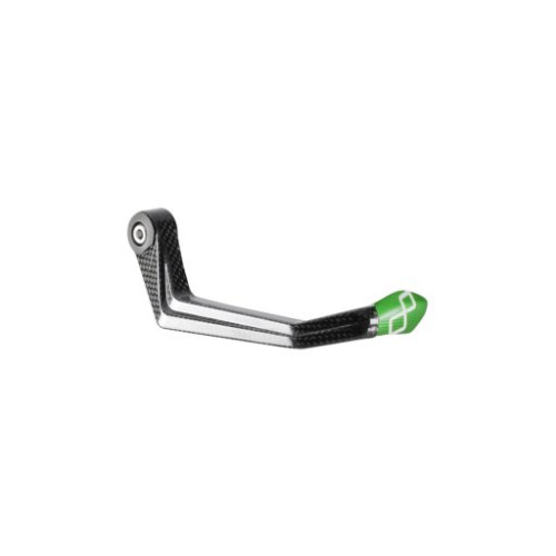 LIGHTECH Protezione Leva Freno in Carbonio/ Terminale Colorato - Interasse 132 mm