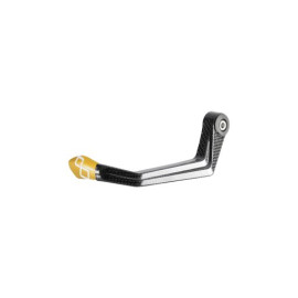 LIGHTECH Protezione Leva Frizione in Carbonio/ Terminale Colorato - Interasse 132 mm