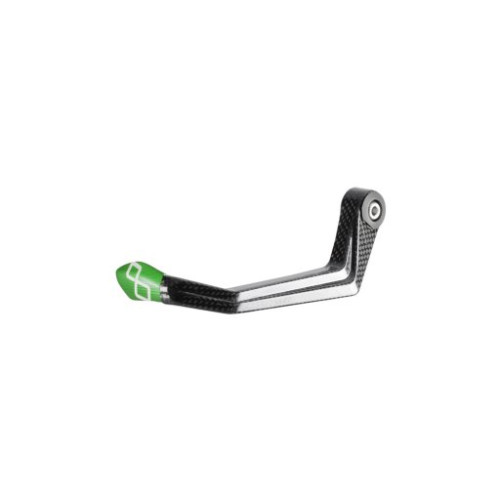 LIGHTECH Protezione Leva Frizione in Carbonio/ Terminale Colorato - Interasse 132 mm